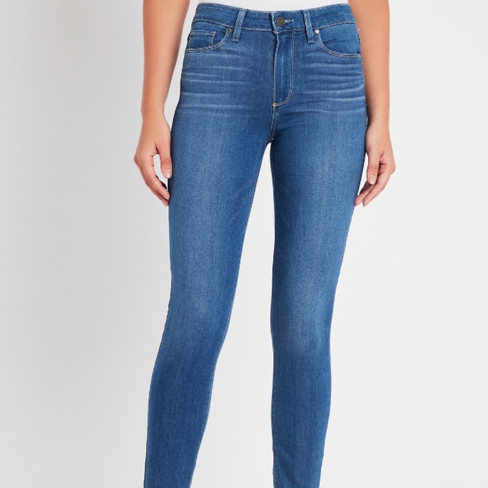 Paige Hoxton High Rise Ankle Jeans